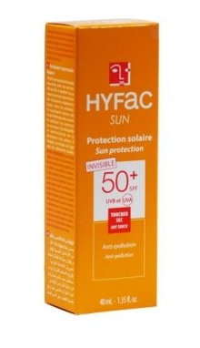 Hyfac Creme Solaire Invisible 40Ml