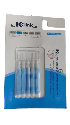 Kin Brossettes interdentaire Bleu 0.8Mm/5U