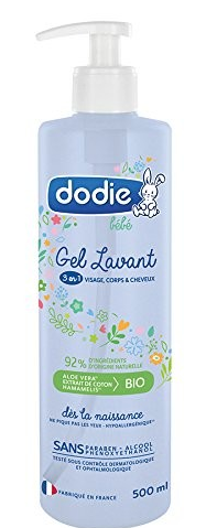 Dodie Gel Lavant 3en1 Pompe 500ml