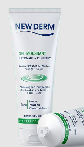 New Derm Gel Moussant 250Ml