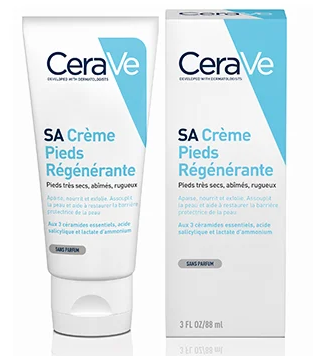 Cerave SA Creme Pieds Regenerante 88Ml