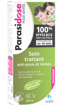 Parasidose Soin Traitant Anti Poux 200Ml