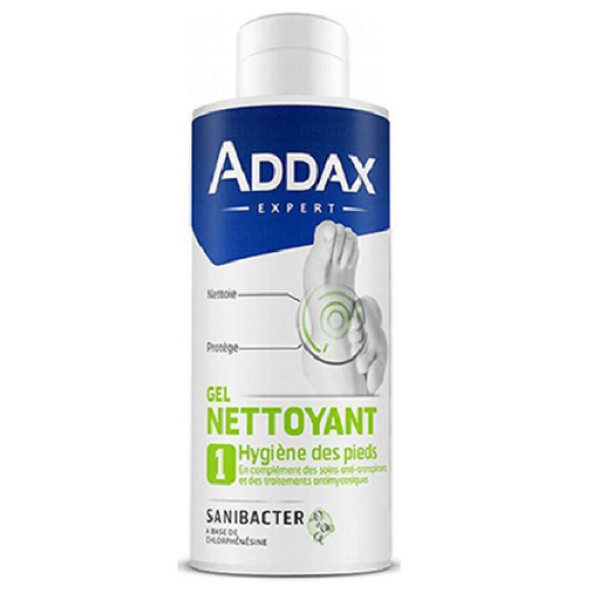 Addax Gel Nettoyant Pieds 125Ml