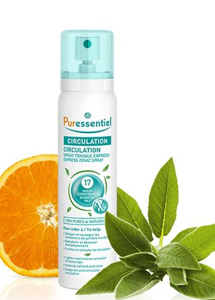Puressentiel Circulation Spray Express 17HE 100Ml