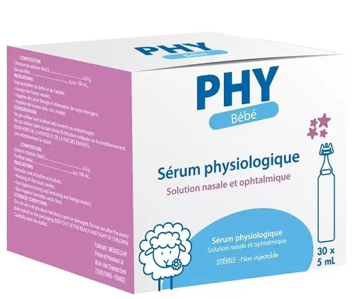 Gilbert Serum Physiologique 5Ml Bte De30