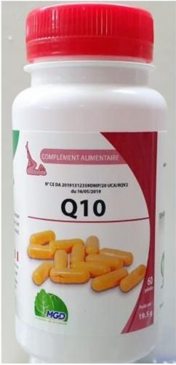 Mgd Q10 Pillulier 60Gelules