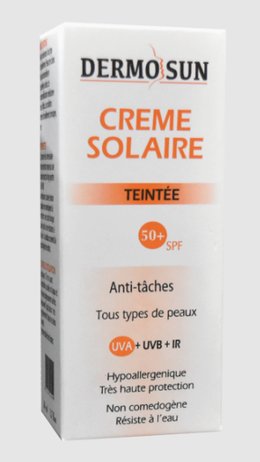 Dermosun Creme Solaire Teinte  SPF50+
