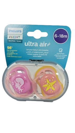 Avent Sucette Air 6-18M Mixte SCF085/06