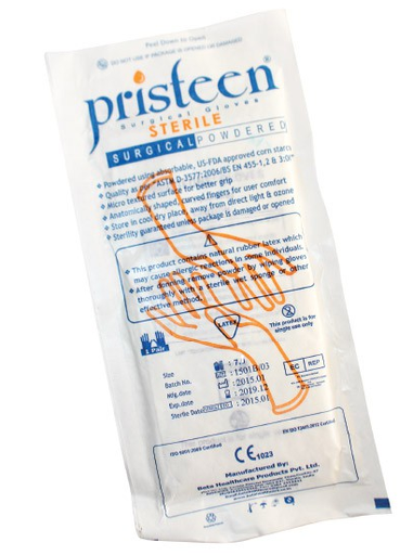 Gants Steriles N7 Pristeen