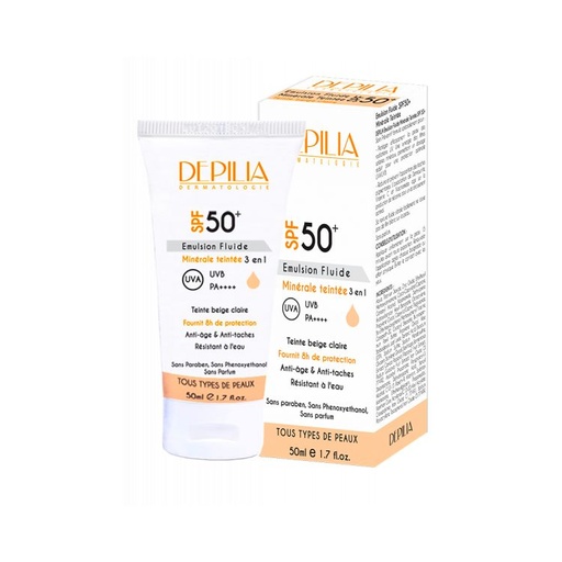 Depilia Fluide Teinte Spf50+