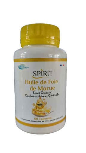 Spirit Huile De Foie De Morue 60Cap
