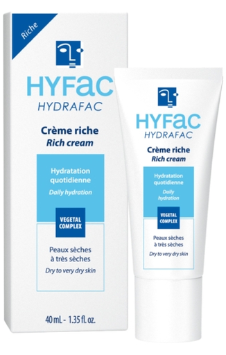 Hyfac Hydrafac Creme Hydratante Texture Riche 40Ml