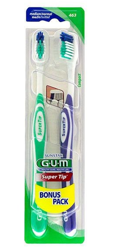 Gum 1463 Bad Duo Super Tip Medium*2
