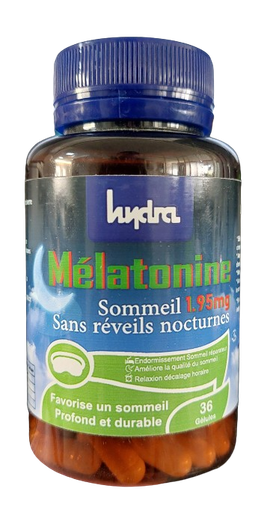 Hydraphyts Melatonine 36Gel1.95Mg