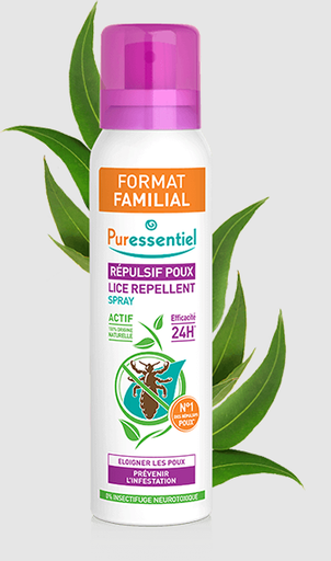 Puressentiel Anti Poux Spray 24H Format Fam 200Ml
