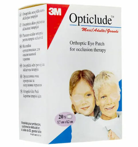 Opticlude Adulte 20Pcs