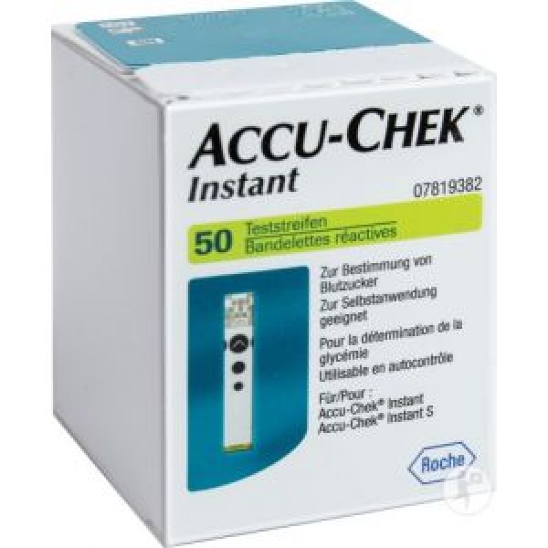 Accu Chek Instant Bandelettes 50