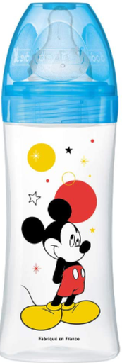 Dodie Bib Ini + 330Ml Mickey Bleu+6M Tetine Ronde