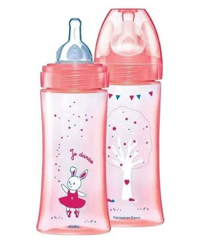 Dodie Bib Initiation+330Ml Rose Danse +6M Tet Ronde 3 Vit D3