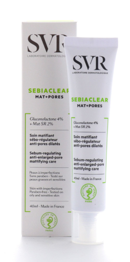 Svr Sebiaclear Mat+ Pore 40Ml