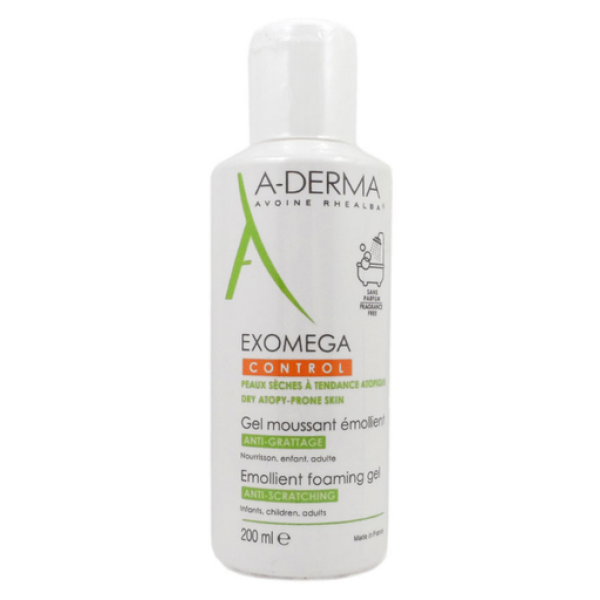 A Derma Exomega Control Gel Moussant 200Ml
