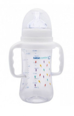 BB Conf Bib Emotion Avec Poignee 270Ml Blanc 6-24M
