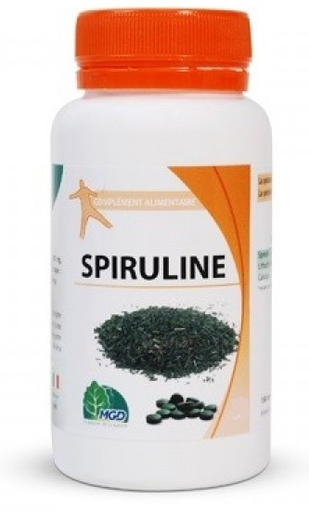 Mgd Spiruline Pillulier 100Gel