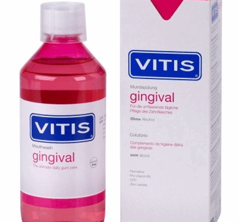 Vitis Bain de Bouche Gingival Mouthwash 500Ml