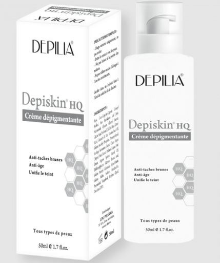 Depilia Depiskin Mousse Nettoyante Eclaircissante 150Ml