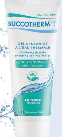 Buccotherm Gensives Sensibles Bio Avec Fluor 75Ml