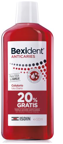 Bexident Bain De Bouche Anticaries 500Ml