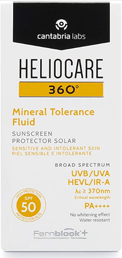 Heliocare 360 Mineral Tolerance Fluid Spf 50