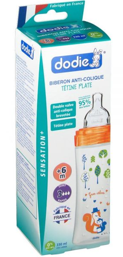 Dodie Bib Sens + 330ml Orange Foret