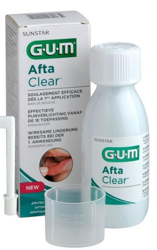 Gum Aftaclear  2410 Bain De Bouche 120Ml