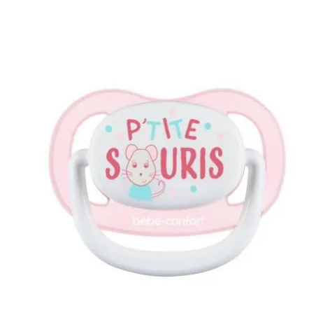 BB Conf Suc Physio Air Confort 18/36m Petite Souris Rose