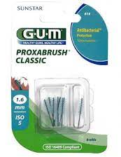 Gum 614 Recharge Brossette Fine Par 8 (1.6mm)