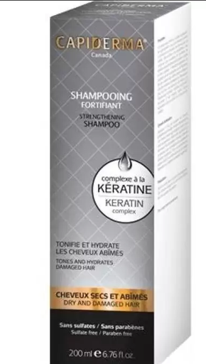 Capiderma Shampoing Fortifiant A La Keratine 200Ml