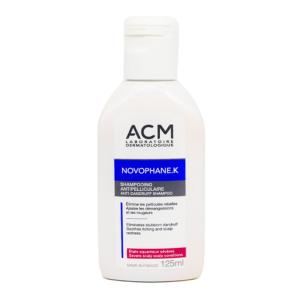 Acm Novophane K Shamp Anti Pelliculaire 125Ml