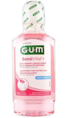 Gum Bain De Bouche 6081 Sensivital Plus 300Ml