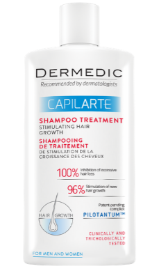 Dermedic Capilarte Shamp Traitant Stimulant La Croissance De Cheveux 300Ml
