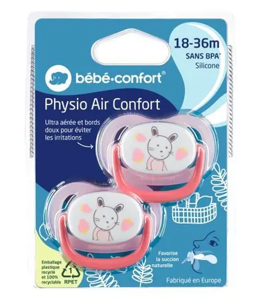 BB Conf Suc Physio Air Confort 18/36m Rose