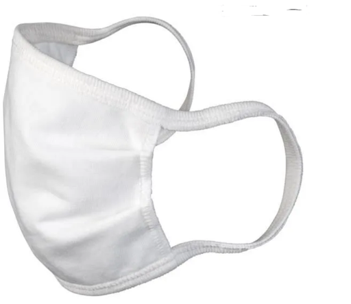 Masque Blanc Pour Adulte En Tissu