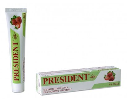 President Dentifrice Kids 3-6 Fraise