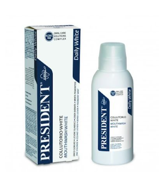 President Bain De Bouche White 200Ml