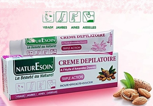 N Soin Creme Depilatoire A H D'Amandes Douces 50Ml