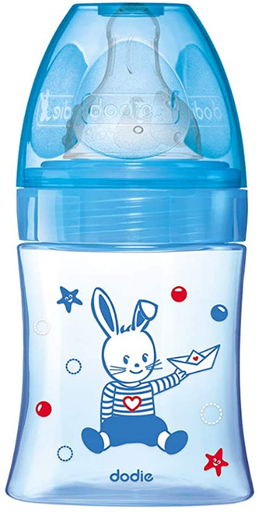 Dodie Bib Initiation+150Ml Bleu 0-6M Tet Ronde 3 Vit D1