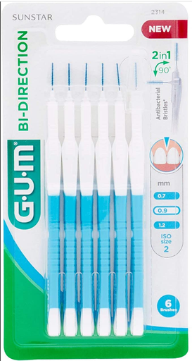 Gum Bi Direction 2314 Brossette Micro Fine(0.9m)