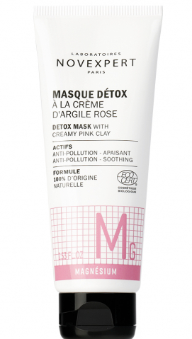 Novexpert Masque Detox Argile Rose 75ml