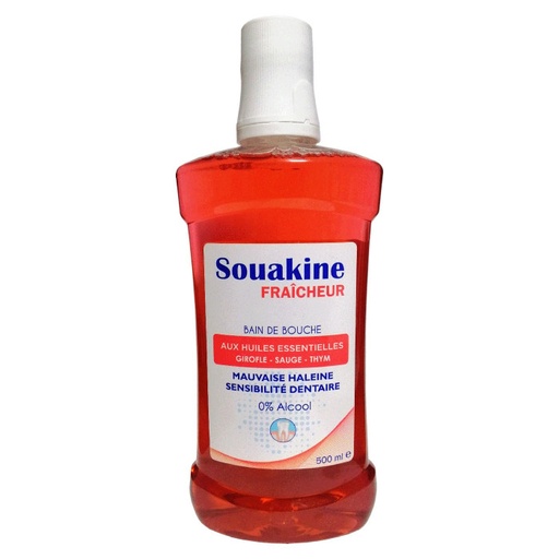 Souakine Bain De Bouche Fraicheur 500Ml