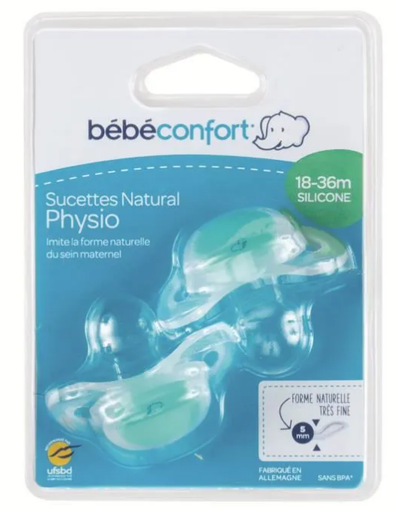 BB Conf Suc Natural Physio 18-36M *2 Garçon